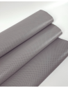 Frost Gray Perforated Soft Leather