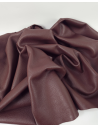 Bitter Chocolate Dominica Waterproof Pebble Dollar Print Round Body Full Grain Natural Full Dyed Leather