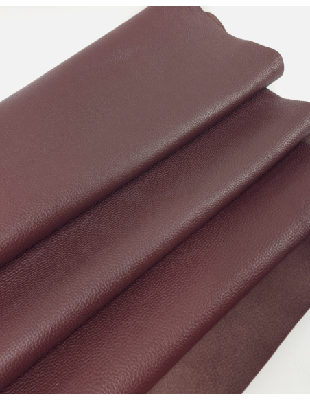 Bitter Chocolate Dominica Waterproof Pebble Dollar Print Round Body Full Grain Natural Full Dyed Leather