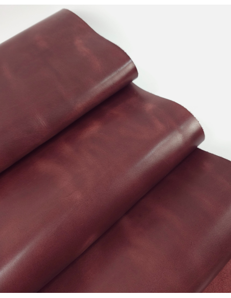 Sable Napoli Full Grain Pull Up Round Sturdy Leather