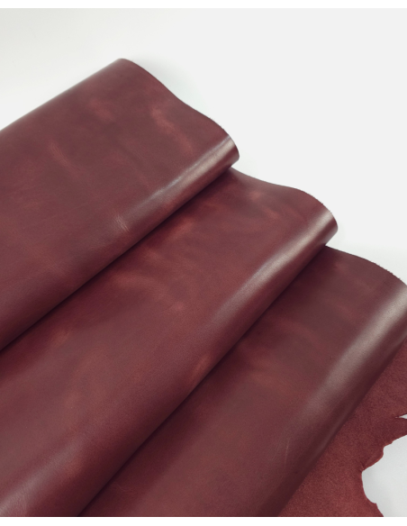 Sable Napoli Full Grain Pull Up Round Sturdy Leather
