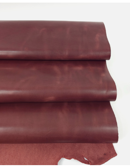 Sable Napoli Full Grain Pull Up Round Sturdy Leather