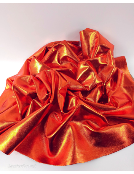 Lobster 9045 Laminado Metallic Luxurious Calf Soft Leather