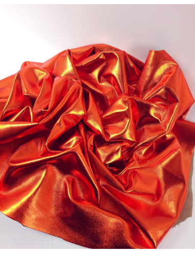 Lobster 9045 Laminado Metallic Luxurious Calf Soft Leather