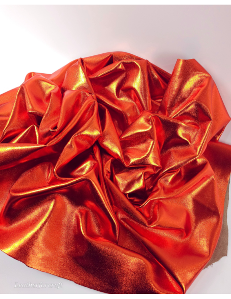 Lobster 9045 Laminado Metallic Luxurious Calf Soft Leather