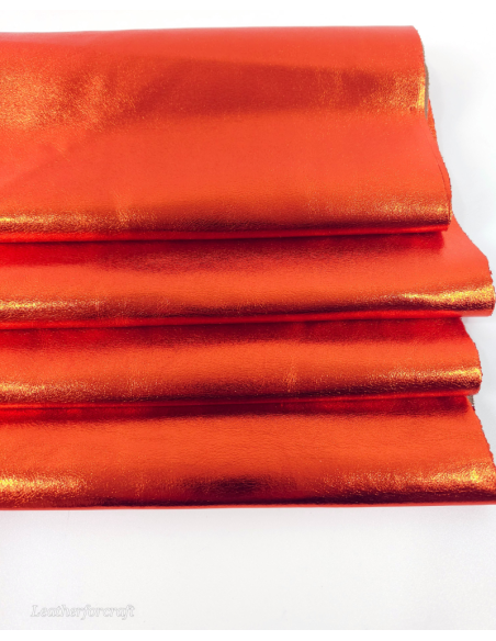 Lobster 9045 Laminado Metallic Luxurious Calf Soft Leather
