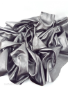 Steel 9021 Laminado Metallic Luxurious Calf Soft Leather