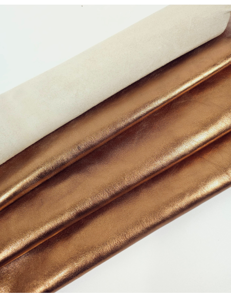 Bronze 7762 Goat Soft Metallic Leather
