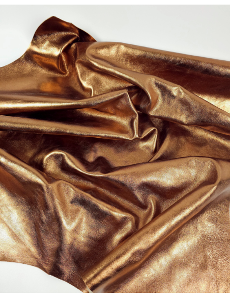 Bronze 7762 Goat Soft Metallic Leather