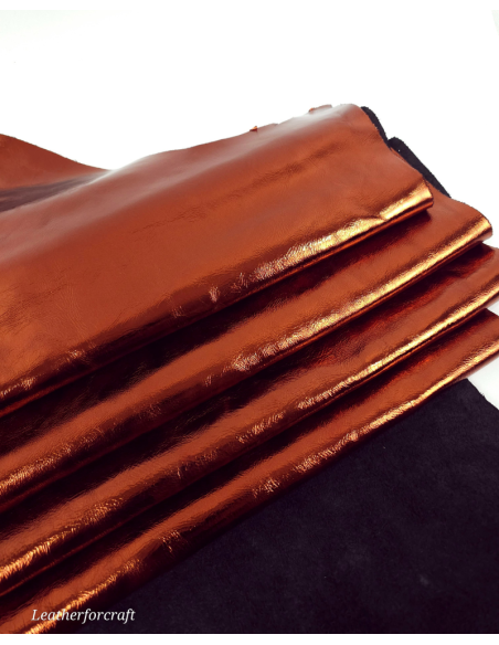 Cooper 8098 Metallic Milled Calf Soft Leather