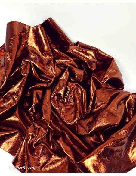 Cooper 8098 Metallic Milled Calf Soft Leather