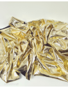 Gold 7567 Metallic Milled Calf Soft Leather