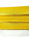 Gold 8595 Metallic Dollar Print Embossed Calf Soft Leather