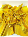 Gold 8595 Metallic Dollar Print Embossed Calf Soft Leather
