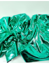 Green 7608 Metallic Milled Calf Soft Leather