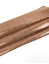 Old Rose Suica Metallic Goat Leather