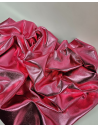 Rosa Laminado Metallic Luxurious Calf Soft Leather