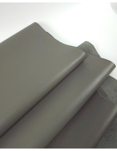 Castor Gray Premium Medium Soft Pure Lining Leather