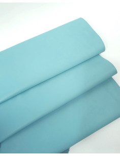 Pastel Turquoise Nova Fine Grain Calf Skin Leather