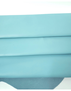Pastel Turquoise Nova Fine Grain Calf Skin Leather 2