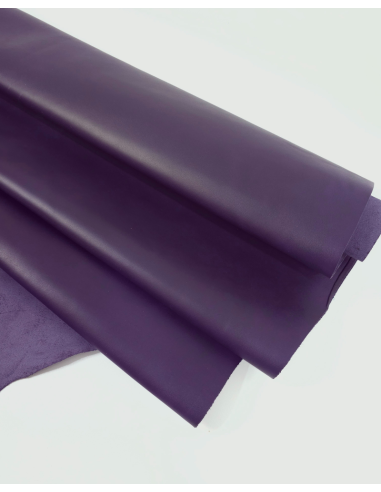 Purple Pennant Nova Fine Grain Calf Skin Leather