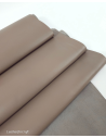 Taupe Gray Nova Fine Grain Calf Skin Leather