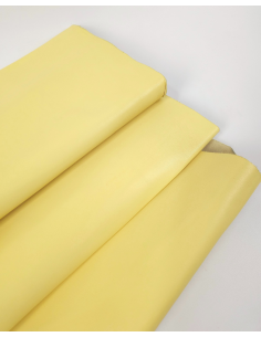 Lemon Meringue Nova Fine Grain Calf Skin Leather