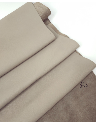 Nacreous Cloud Lyra Milled Natural Soft Nappa Leather