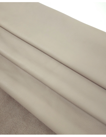 Nacreous Cloud Lyra Milled Natural Soft Nappa Leather