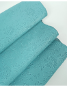 Amazonite Flower Lace Embossed Texture Leather