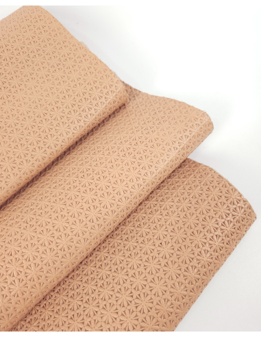 Amberlight Star Anise Embossed Texture Leather