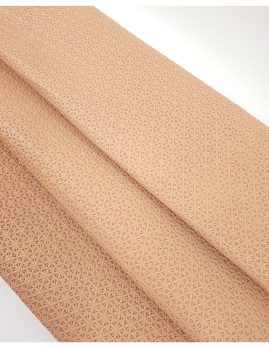 Amberlight Star Anise Embossed Texture Leather