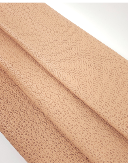 Amberlight Star Anise Embossed Texture Leather