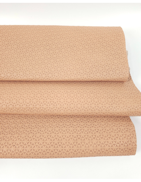 Amberlight Star Anise Embossed Texture Leather