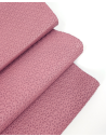 Ash Rose Star Anise Embossed Texture Leather