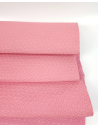 Pink Icing Star Anise Embossed Texture Leather