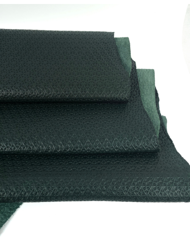 Rain Forest Star Anise Embossed Texture Leather