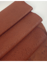 Coconut Shell Flower Lace Embossed Texture Leather