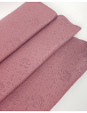Ash Rose Flower Lace Embossed Texture Leather