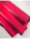 Rubino Laminado Metallic Luxurious Calf Soft Leather