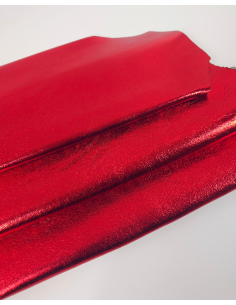 Rosso Goat Soft Metallic Leather