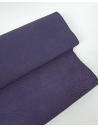 Purple Velvet Flowers P57 Embossed Texture Leather