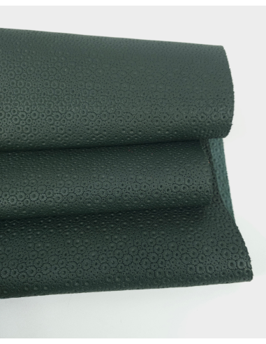 Deep Forest Flowers P57 Embossed Texture Leather
