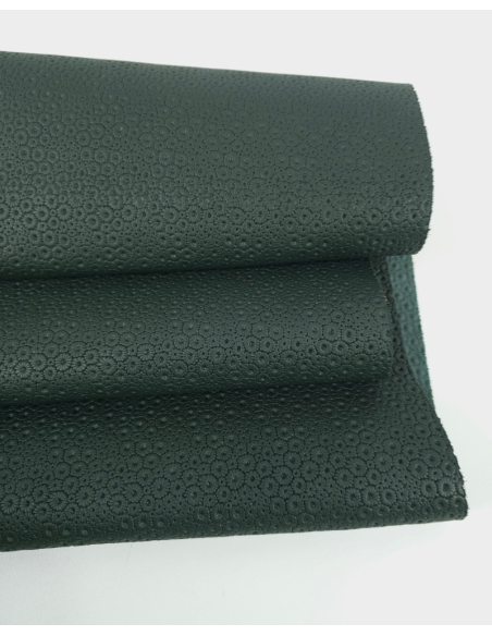 Deep Forest Flowers P57 Embossed Texture Leather