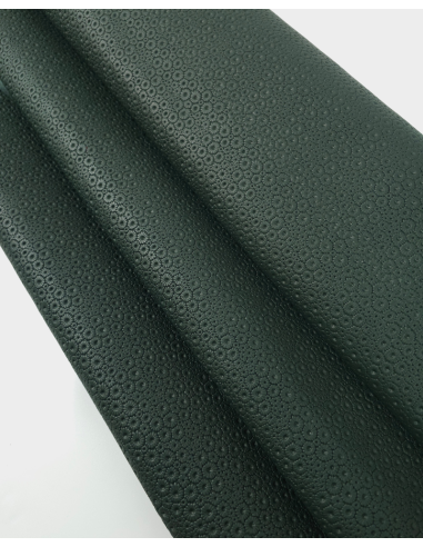 Deep Forest Flowers P57 Embossed Texture Leather
