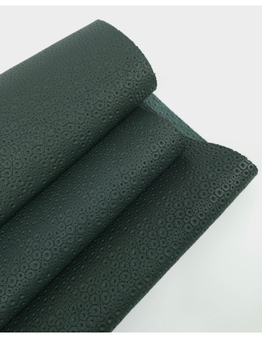 Deep Forest Flowers P57 Embossed Texture Leather