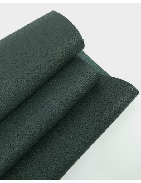 Deep Forest Flowers P57 Embossed Texture Leather