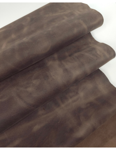 Cocoa Oil Pull Up Soft Vintage Waterproof Leather