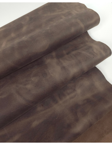 Cocoa Oil Pull Up Soft Vintage Waterproof Leather