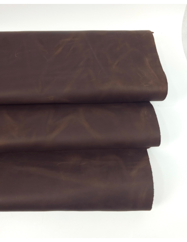 Downtown Brown Crazy Horse Waterproof Vintage Pull Up Rustic Leather